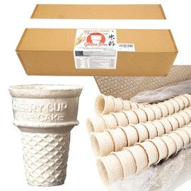 Gluten free Ice cream cones Brown rice cup 120 pieces