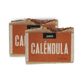 Jabón Caléndula 2 De 120g Volviendo Al Origen Artesanal