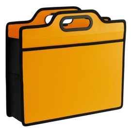 Lion Office Equipment Carrying Bag Visual A4 Horizontal BK-353B Yellow