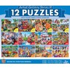 MasterPieces – Jigsaw Puzzle 12-Pack Bundle Set, Fun for Adults