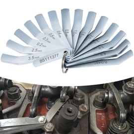 Camoo 14 PCS Feeler Gauge Jake Brake Tools Set 88880052 & 88880053 85111377 for Volve Mack MP7 MP8 MP10 D12 D13 D16 Engines, 0.2mm - 4.2mm Feeler Gauges Intake Exhaust Valve Adjustment Kit