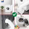 SPARES2GO Universal Insulated Vent Hose Flexible PVC Aluminium Foil Lined