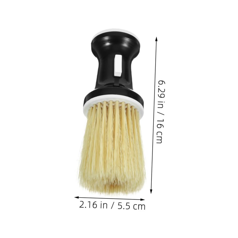 Baluue Hair Cutting Barber Neck Brush Set Detachable Duster for