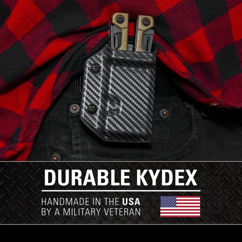 Clip & Carry Kydex Multitool Sheath for the Leatherman OHT