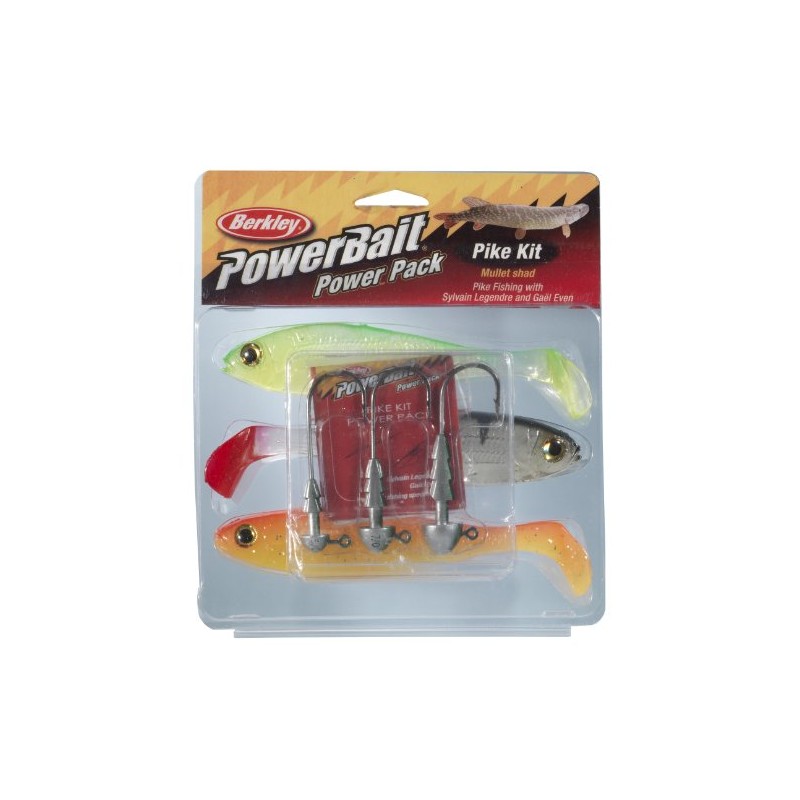 Berkley Powerbait Pike1 Pro Pack - 3Pk