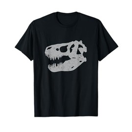 T-REX SKULL T-SHIRT Tyrannosaurus Rex Dinosaur Fossil Shirt T-Shirt