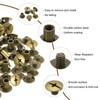 sourcing map 50 Sets Chicago Screw Rivets Metal Phillips Head