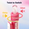 WRITECH Retractable Gel Ink Pens: 0.5mm Black-Ink Switch Between Silent