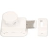 KOTARBAU Sliding Bolt White/Brown Lock Latch Door Bolt Gate Bolt