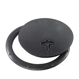 Nilson Direct Ice Fish House Snap Tight in Hole Cover Shack Round Trim