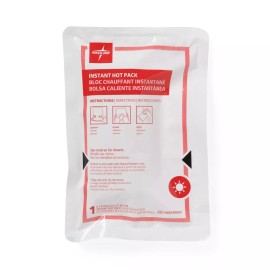 Medline Instant Hot Packs, Size L, 6" x 9", Each