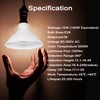 Radar Motion Sensor Outdoor Flood Light Bulbs, Dusk to Dawn