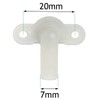 SPARES2GO Pressure Relief Device PRD with Rubber O-Ring Ball Valve