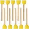 Pndeyo 10pcs Round Sponge Brushes for Painting, Foam Paintbrushes with