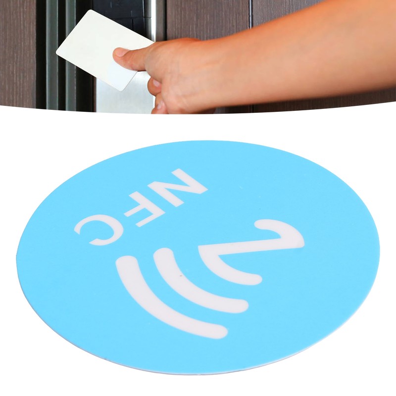 20 Pcs ID5200 NFC Stickers Adhesive Label Round 40mm Anti