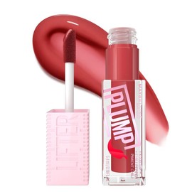 Maybelline Lifter Gloss Lifter Plump, Plumping Lip Gloss with Chili Pepper and 5% Maxi-Li - Color: Hot Chili