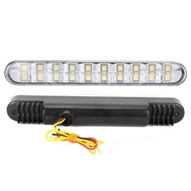 Daytime Running Light, LED Daytime Running Light, Acrylic 5050 30 LED Daytime Running Light in Two Colours Drl Turn Lamp Fit for Car