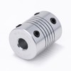 XIKE 2PCS 8mm to 10mm Shaft Coupling 25mm Length 19mm