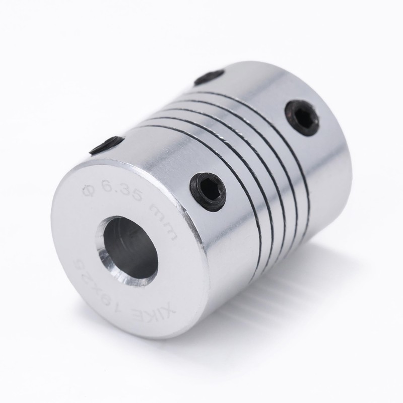 XIKE 2PCS 8mm to 10mm Shaft Coupling 25mm Length 19mm
