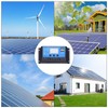 MECCANIXITY 20A PWM Solar Charge Controller 12V/24V Auto Solar Battery