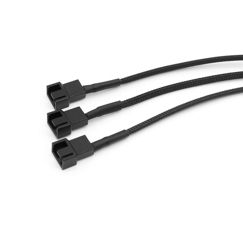 2 Pack Molex to 3 Pin or 4 Pin Fan