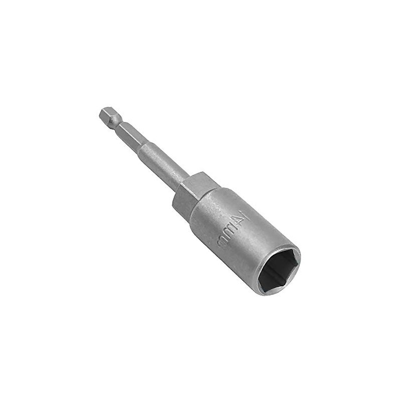 1 x Socket 80mm Length 1/4" Hex Shank Bit Socket