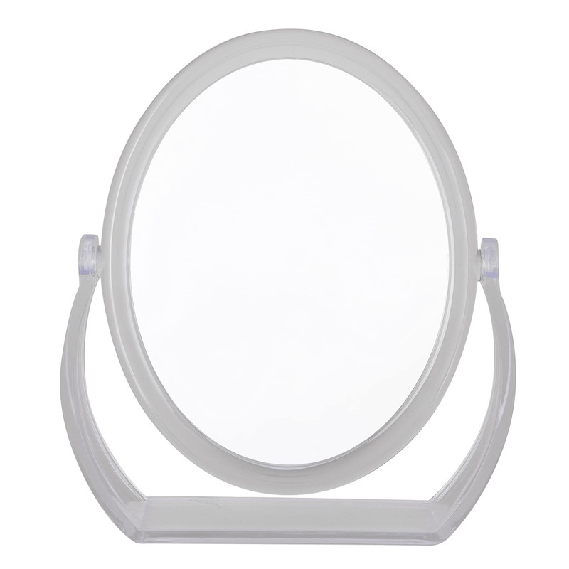Bath Bliss Double-Sided Free-Standing Swivel Vanity Mirror | Regular &