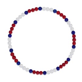 Smilelife Baseball Necklace for Boys Girls Kids 18in