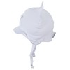 Sterntaler Unisex Baby Peaked Cap. - Cap White (White 500)