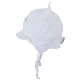 Sterntaler Unisex Baby Peaked Cap. - Cap White (White 500)
