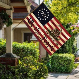 NASIAN Dont Tread on Me Flag We The People 1776 Flag 4th of July Amercian Flags for Outside 3x5 Double Sided 3Ply Polyester Outdoor House Yard Holiday Decoration Banner
