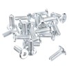 QUARKZMAN M6 x 15 mm Hex Flat Head Screws x