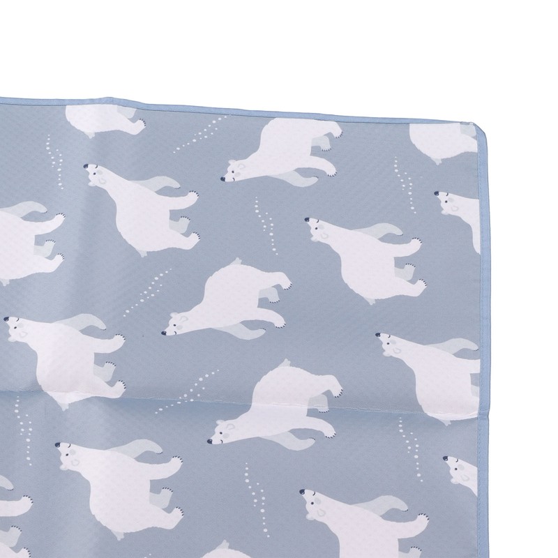 Waterproof Food Spill Mess Mat Portable Cute Cartoon Animal Pattern