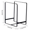 QUMENEY 2 Pack Large Plate Holders Organizers Plate Racks Upright