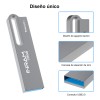 Kit 2 Memoria Usb 3.0 U311 128gb Alta Velocidad Plateado