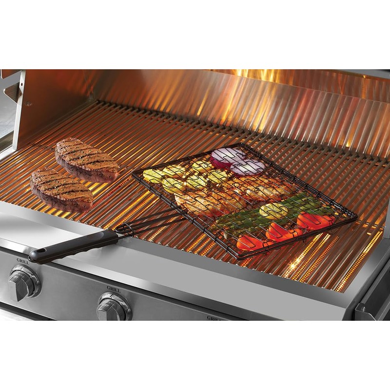 Mr. Bar-B-Q Deluxe Non-Stick Flexible Grilling Basket (06601Y)