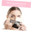 BIUDECO Eyebrow Shaping Template Ruler Set 2pcs Stainless Steel Brow