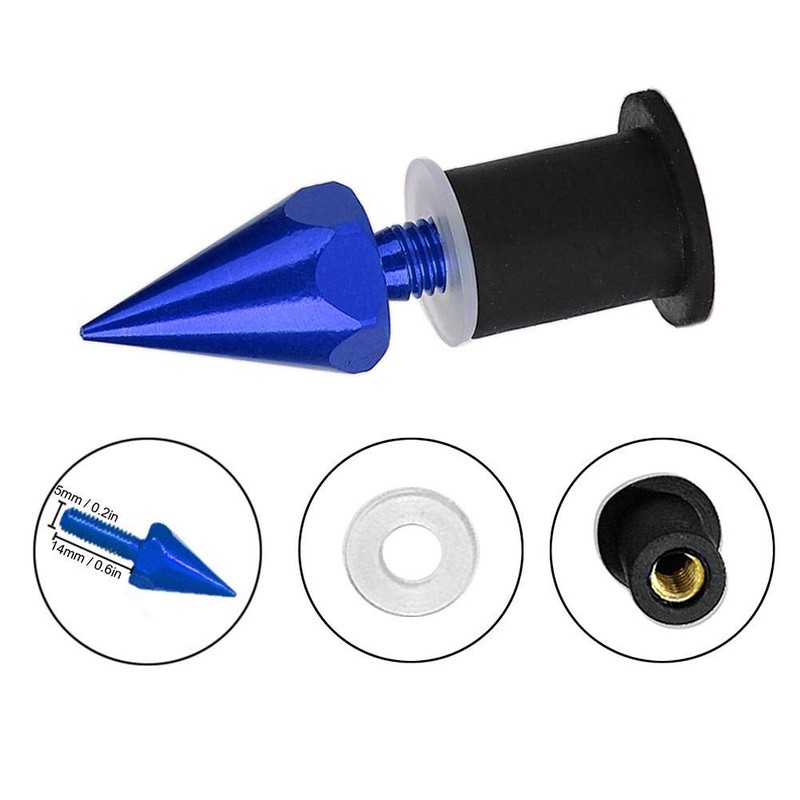 Windshield Wind Screen Spike Bolts M5 Fasteners for Motorcycles Scooters