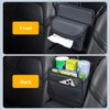 COGEEK Car Storage Organizer Between Seats with Tissue Holder |