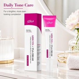 Crema facial con arbutina y ácido tranexámico para cuidado diario del tono textura suave para rostro cuello 30 g 1.06 oz
