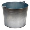 Vestil BKT-GAL-500 Galvanized Steel Bucket, 10-3/4" Depth, 5 gallon, 44