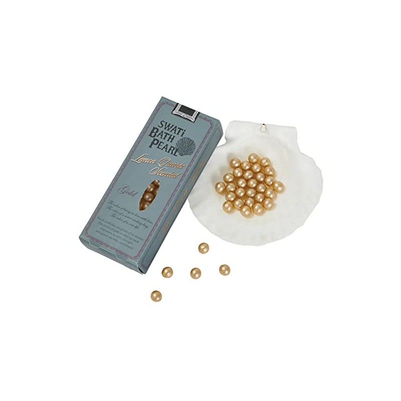 SWATi BATH PEARL (S) Swathy Bath Pearl Gold 10g Lemon