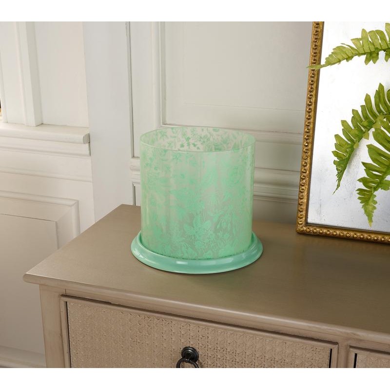 QVC HomeWorx by Slatkin + Co. Printed Toile Glass &