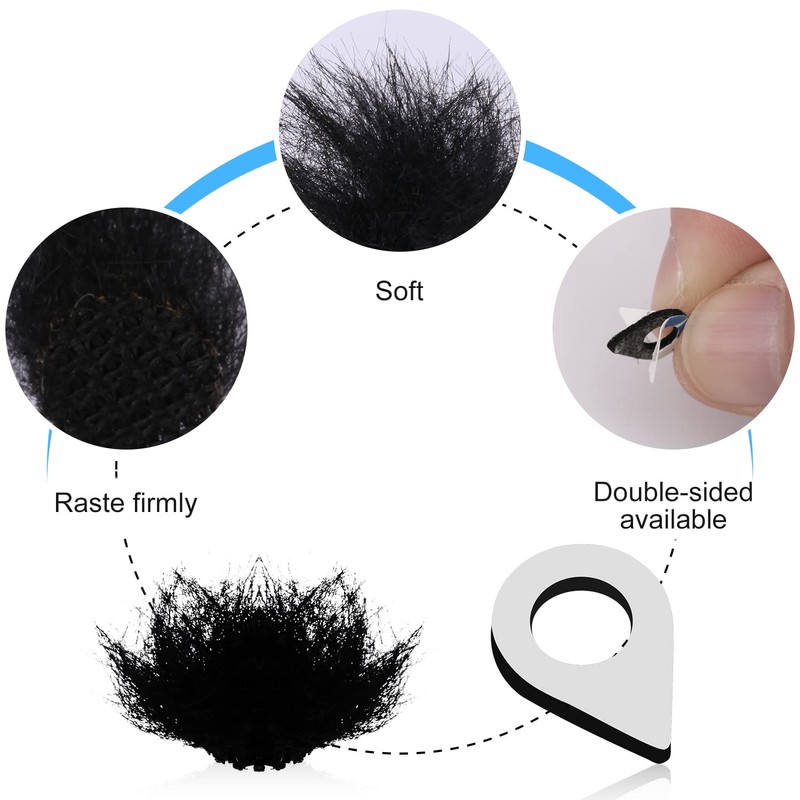 TOYMIS 10pcs Microphone Wind Filter, Camera Mic Muff 20pcs Camera