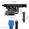 YBBOTT PCIE SATA Expasion Card USB 3.2 GEN1 5Gbps Type