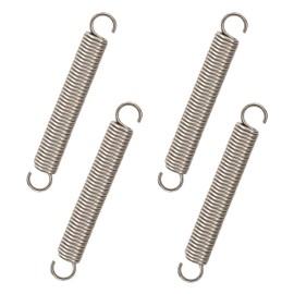 GUNGY Tension Springs with Hooks Stainless Steel Tension Spring 80 mm Outer Diameter 10 mm Wire Diameter 1.6 mm Maximum Tensile Force 8 kg 1.6 x 10 x 80 mm 4 Pieces