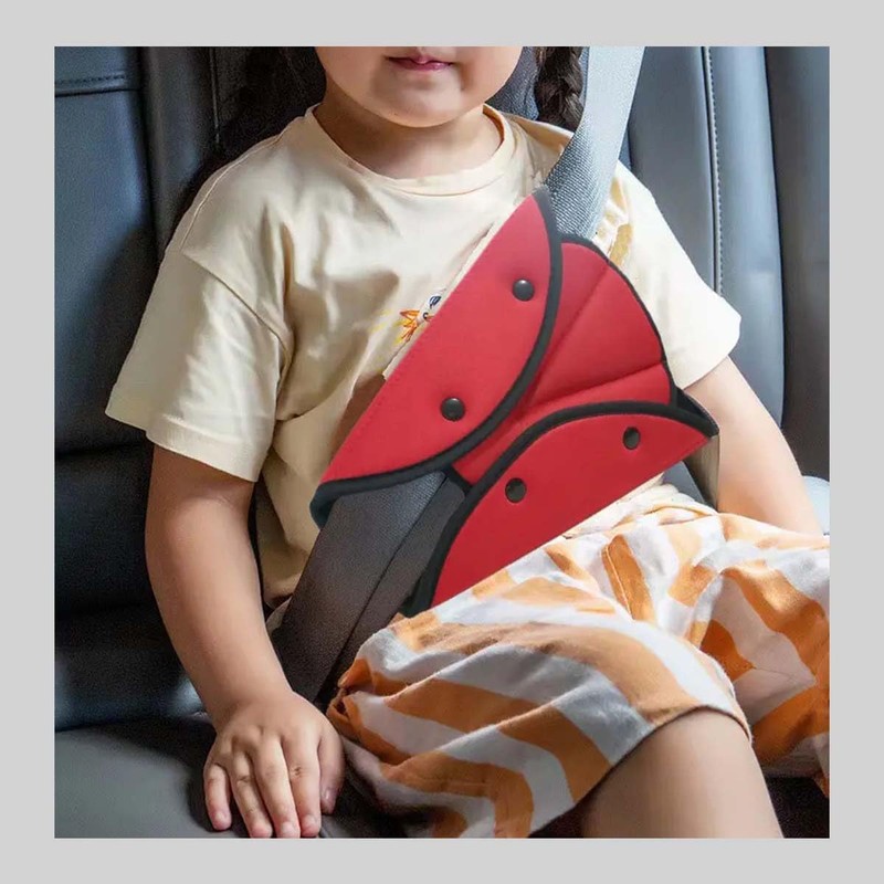 HUAZEXINX Universal Adjustable Child Car Seat Belt Pad & Cover