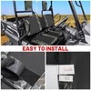 StarknightMT UTV Pioneer Seat Cover Bench Cover Compatible with Pioneer
