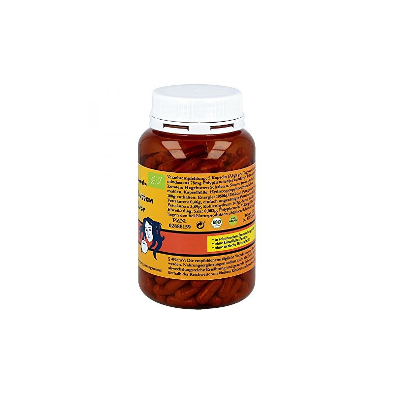Rosehip Powder Capsules Pack of 300