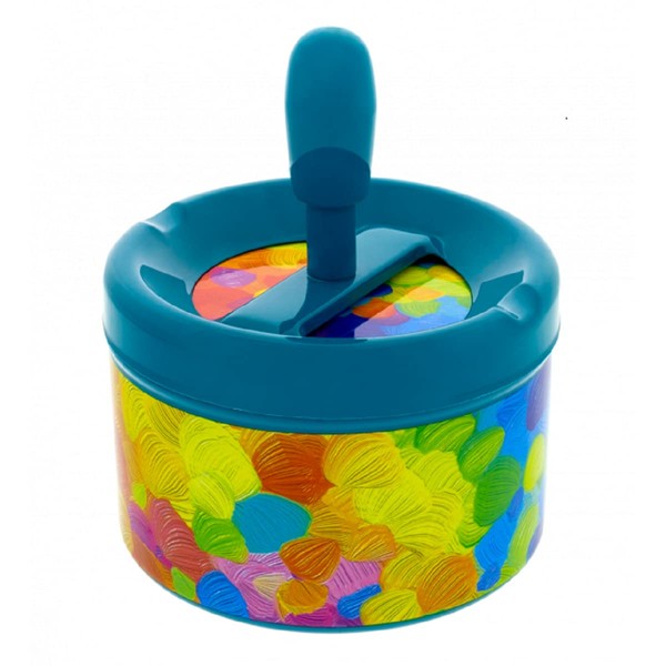 PYLONES, Ashtray with Printer for Push Pallet ABS Iron
